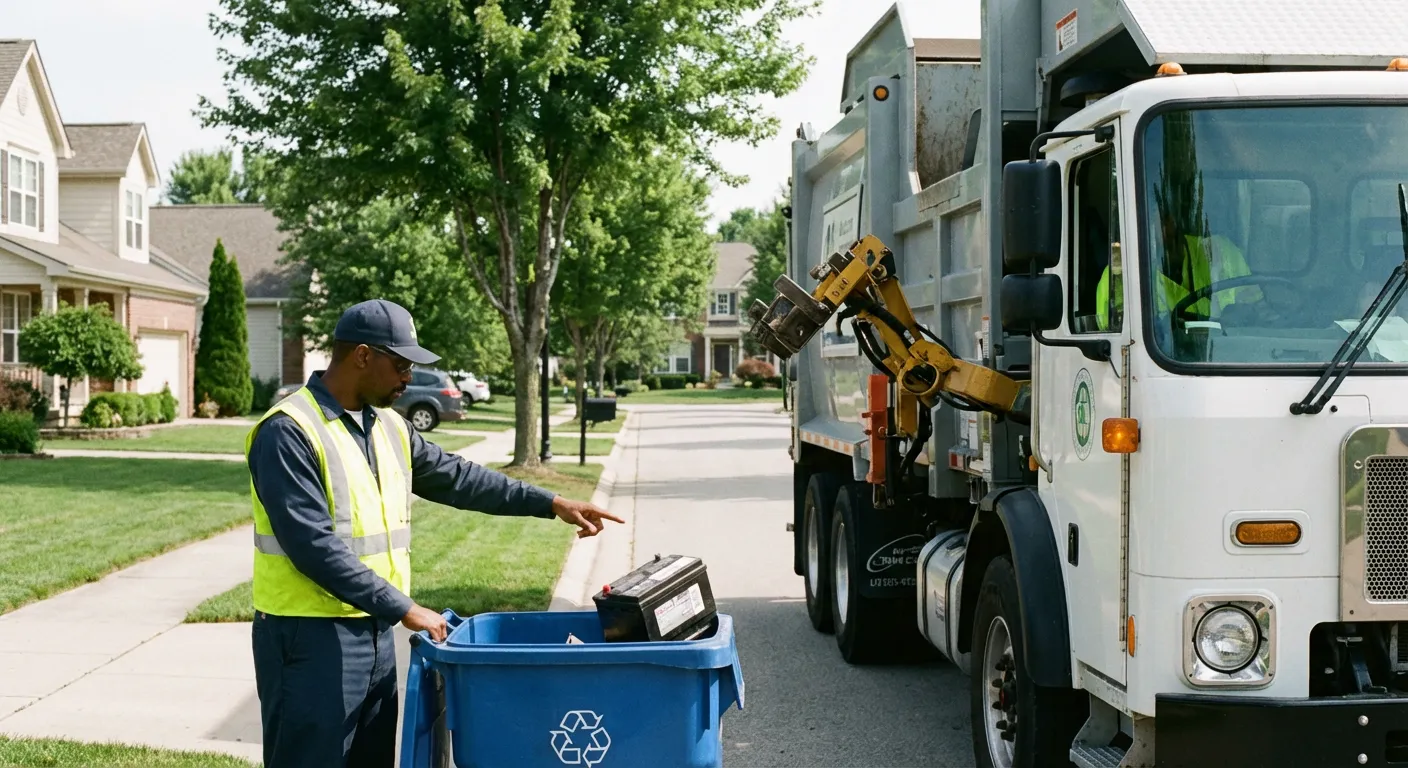 Prohibited items and hazardous materials for dumpster rental in Laredo, TX