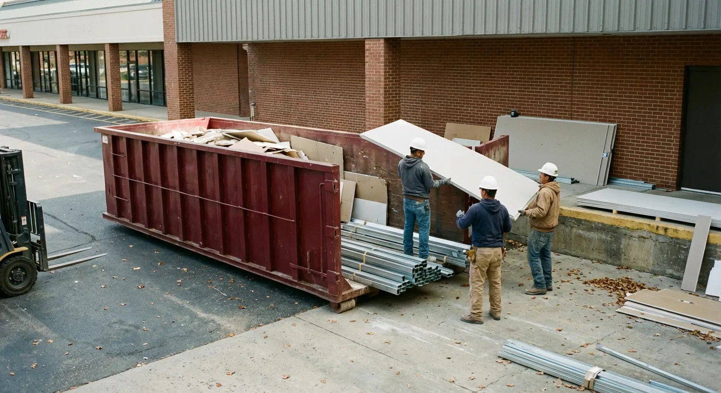 Commercial Strip-Mall Demolition in Laredo, TX