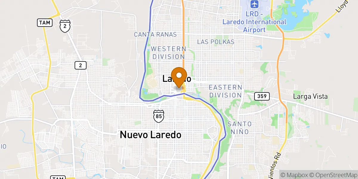 neighborhood map neighborhood map in Laredo, TX