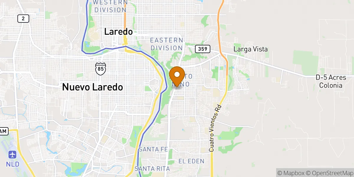 neighborhood map neighborhood map in Laredo, TX