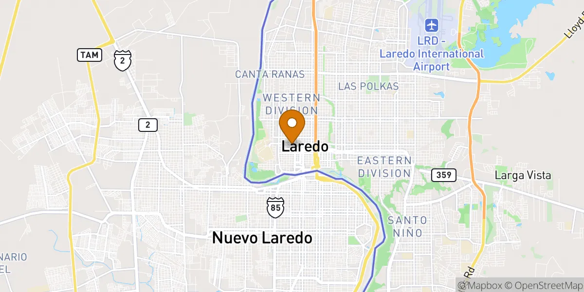 neighborhood map neighborhood map in Laredo, TX