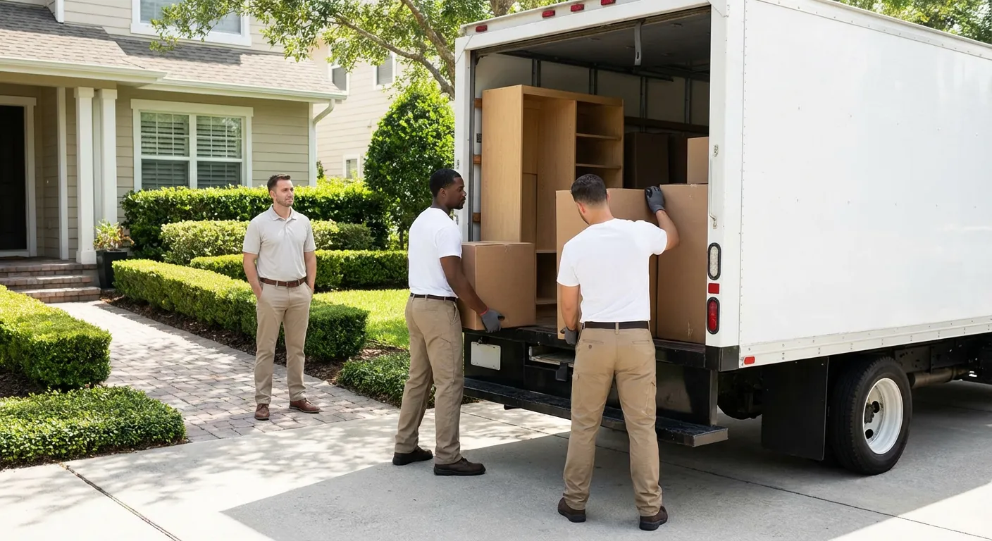 Dumpster rental versus junk removal service comparison showing capacity differences in Laredo, TX